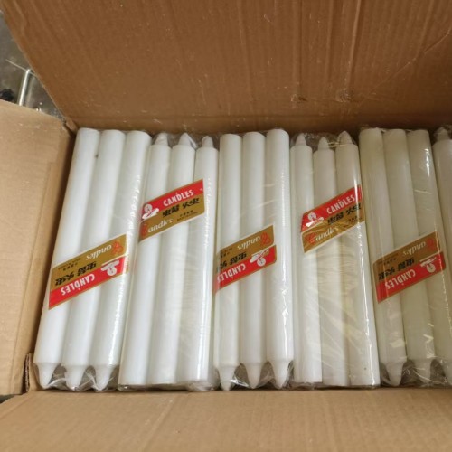 Large Size White Stick Candle Congo Bougies Velas