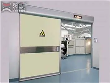 Radiation proof electric sliding door