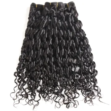 9A  Grade Virgin Brazilian Human Hair Cuticle Aligned Fumi Pixie,Afro curl,Spring,Ocean,Bouncy,magic curl Hair Extensions