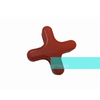 Cross shape toy accessories injection mould