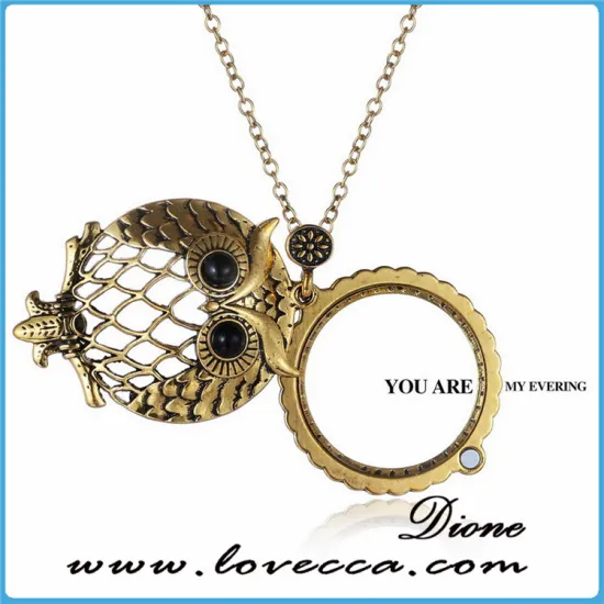 jewelry factory cheap magnifying glass necklace