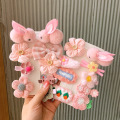 Reka Bentuk Baru Kanak -kanak Cute Bow 24pcs Klip Rambut