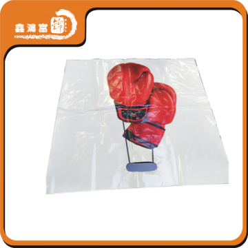 custom big die cut shopping printing ldpe plastic bag