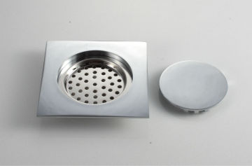 Square Zinc Floor Drain, Zinc Bathroom Shower Drain