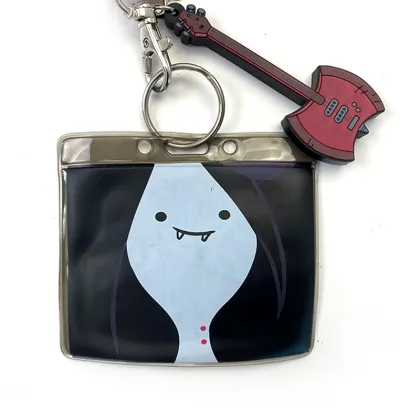 Custom PVC Card Holder Lanyard with Guitar Tag