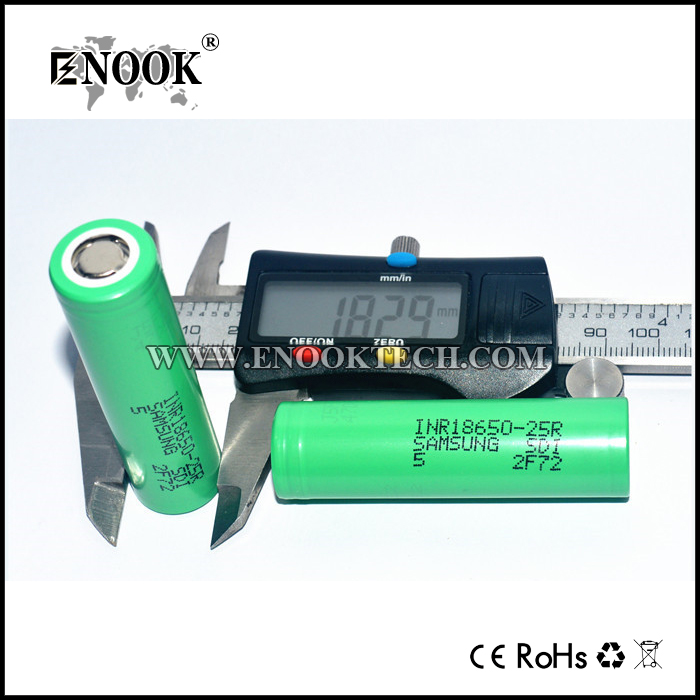 Samsung 25R 2500mah Battery 