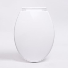 Tampa de assento de vaso sanitário eletrônico inteligente de plástico branco