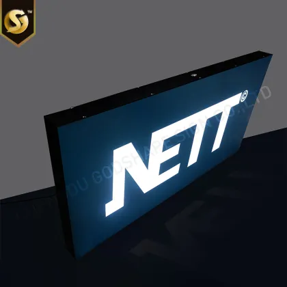 Outdoor Square Advertising Metal Light Box