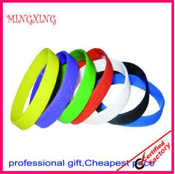 2014 popular hot sale adjustable silicone wristband