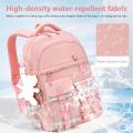 Girls Backpacks 180 degree opening Large Primary Bookbags