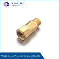 Air-Fluid Brass High Pressure Man Straight Fitting