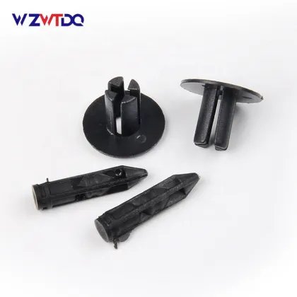 Customizable Color Plastic Fasteners for Car Fenders & Bumpers