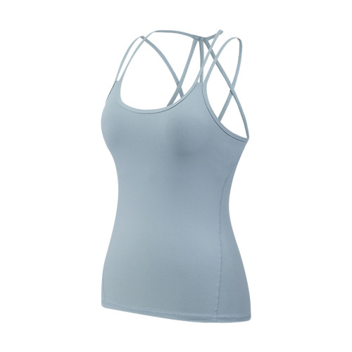 Pads Bras Fitness Active Tank Tops