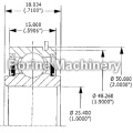 X 365 speciale agrarische Bearing