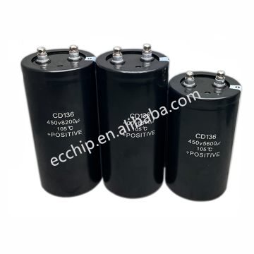 Laserausrüstung Special 22000UF 50V Aluminium -Elektrolytkondensator (58,8*115 mm)