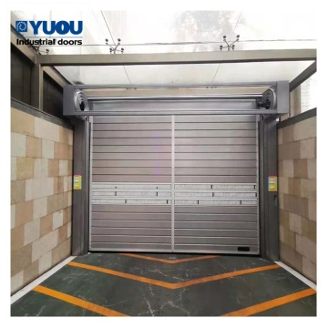 High-Speed Aluminum Roll-Up Spiral Doors for Wind Resistance