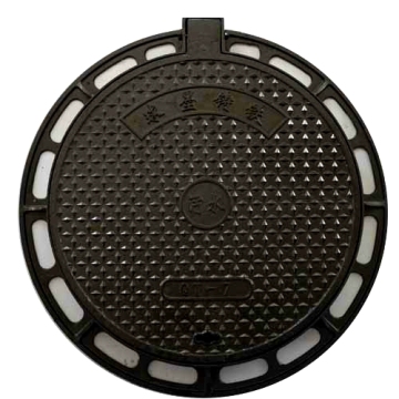 En124 F900 Cast Iron Manhole Cover Round Single Sealed Airport Manhole Cover