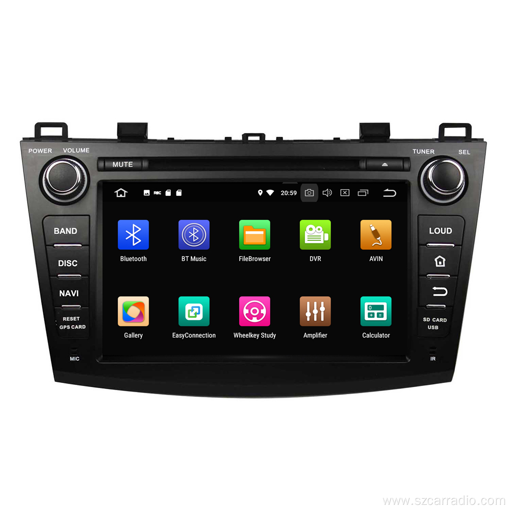 Multimedia Player Unit for MAZDA 3 2009-2012