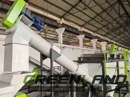 China Factory Pet Crusher Blade Sharpener Washing Line