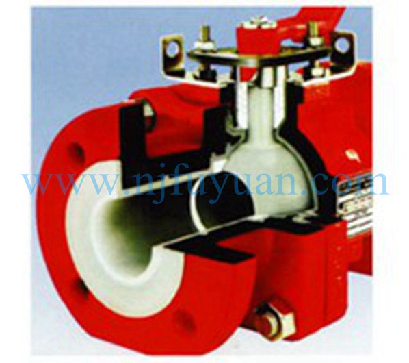 High-Quality FEP Lined Bellows Sealed Ball Valve