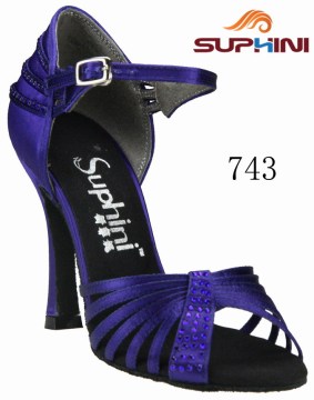 blue ankle strap heels shoes dance heel 10 cm