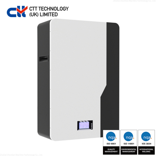 Wall-mounted backup battery energy storage