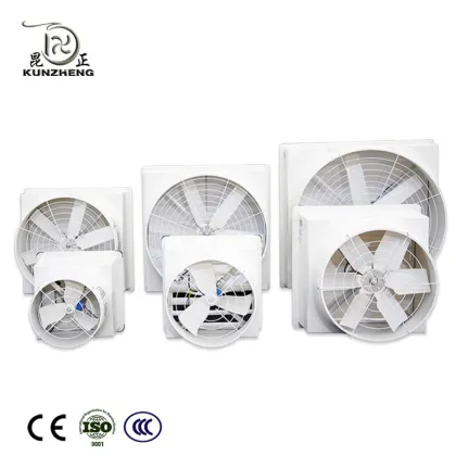 White Color FRP Fiber Glass Ventilation Fan
