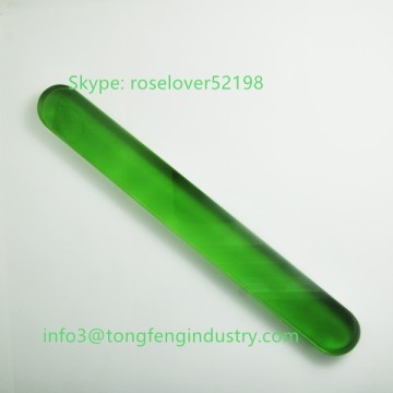 Green plain level gauge glass