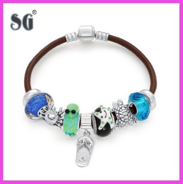 Factory Direct Sale Sterling Silver Jewelry Nautical Animals Treasures Of The Sea Charm Bracelets