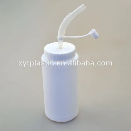 straw bottle with 500ML,water bottle with straw