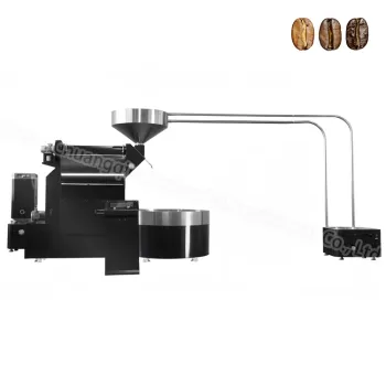 Commercial Gas Coffee Roaster for Industrial Use with Big Capacity