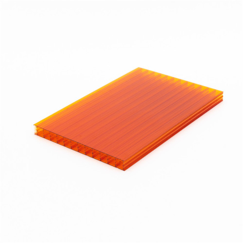 Clear Polycarbonate Hollow Sheet for roofing