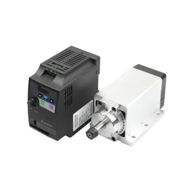 High Speed CNC Lathe Router Milling Machine with Air Cooling/Water Cooled AC Spindle Motor (0.7kW DC Brushless Spindle Motor and Inverter Kit)