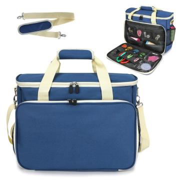 Sewing Machine Carrying Case with Multiple Storage Pockets