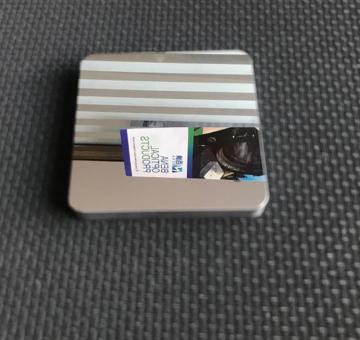 Viền gương bạc kim loại 1 5x40