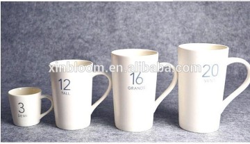 starbuck matte digital cramic coffee mug,coffee shop 3 oz mug/cup
