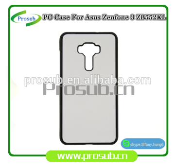 sublimation heat transfer plastic blank diy cell phone case cover skin for Prosub-Asus Zenfone3 ZB552KL