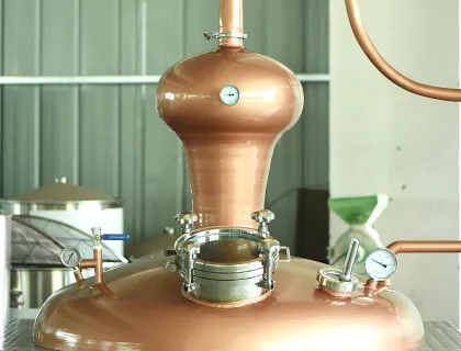 Industrial 600L Alcohol Distillation Machine for Brady Alcohol Production