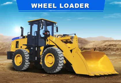 New 3 Ton SEM Wheel Loader Service Life SEM636D For India Wheel Loader Parts