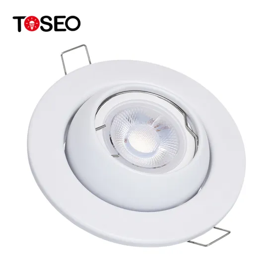 High-Quality Detachable Lighting: Adjustable Recessed Downlights with Open-Hole Ceiling Mount