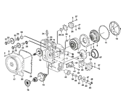 XCMG ZL50G Transmission Assembly