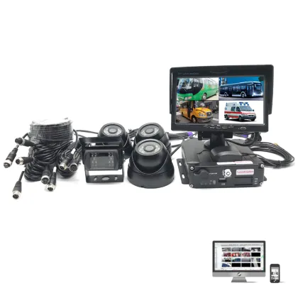 4Channel 1080P AHD MDVR with Sony Chip for School Buses