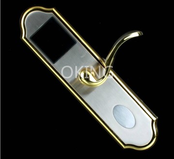 Smart RFID card hotel door handle lock