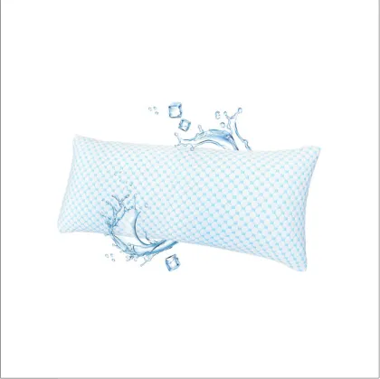 Ice Silk And Gel Infused Cooling Pillow