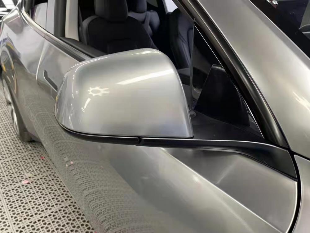 Liquid Metal Silver Car Vinyl Film