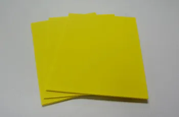 Yellow hollow board
