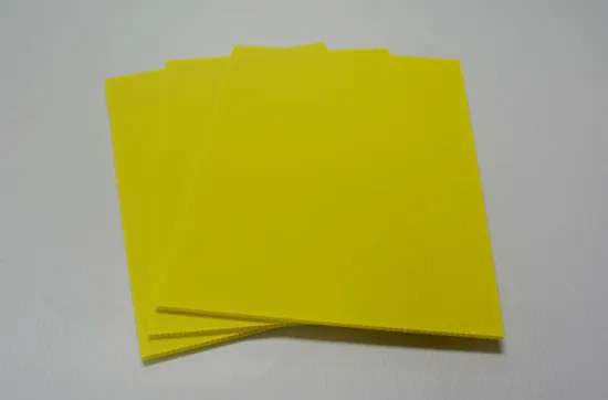 Yellow hollow board