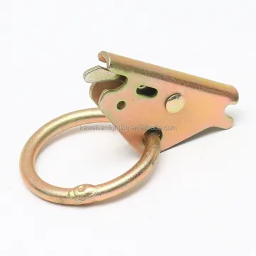 Zinc Plated Steel E-Track Fittings: 2" Logistics Strap with Tie Down O-Ring and E-Track Hook - Comprehensive Cargo Control Solutions