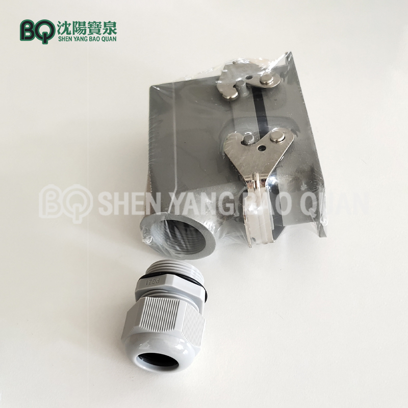 Heavy Duty Connector Aviation Plug 16 ბირთვი