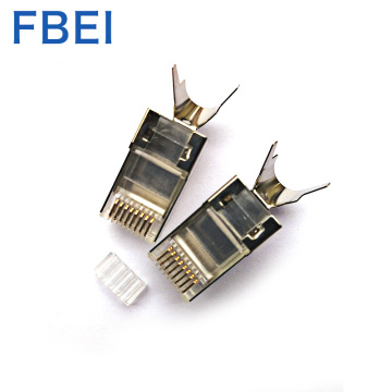 Conector CAT7 STP chapado en oro 50U